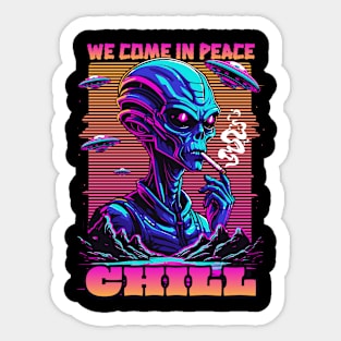 Resident Alien Sticker